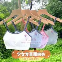 在飛比找樂天市場購物網優惠-女童大童內衣 女發育期學生初中兒童內衣 少女兒童無鋼圈純棉小