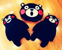 在飛比找樂天市場購物網優惠-日本款黑熊公仔抱枕 熊本縣吉祥物KUMAMON優質毛絨 & 