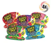 4x Packs Juicy Drop Chewy Gummies & Sour Gel Assorted Flavors Candy 2oz