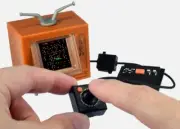 ATARI 2600 TINY ARCADE INCLUDES 10 GAMES MINI DESK-TOP CONSOLE GAME
