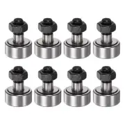 8pcs CF12 Cam Follower KR30 Needle Roller Bearing M12x1.5mm Male Thread