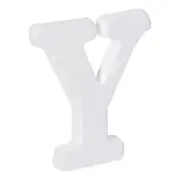 Foam Letters Y Letter EPS White Polystyrene Letter Foam 100mm/4 Inch