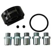 Aeroflow Billet Oil Cooler Sandwich Adapter, AF64-2108