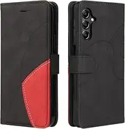 [CXTcase] Mobile Phone Case for Samsung Galaxy A35, Flip PU Leather Case Samsung Galaxy A35 Cover, Fashionable Flip Case Samsung Galaxy A35 Mobile Phone Case, Protective Case, Black