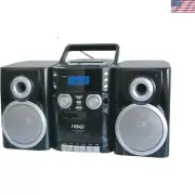 Electronics Portable CD Player with AM/FM Stereo Radio, Cassette Player/Recor...