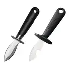 Oyster Clam Opener Stainless Steel Seafood Shucker Tool for Oysters, Clams Shell