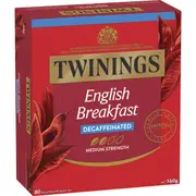 Twinings English Breakfast Tea Bags Decaffeinated 80 pack