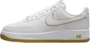 [Nike] Air Force 1 '07 White/White-Bronzine Mens Size 9