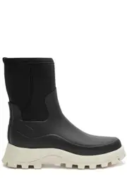Hunter City Explorer Rubber Ankle Boots - Black - 4 (IT37 / UK4) 4 (IT37 / UK4)