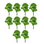 UK-10pcs Mini Banyan Trees Model Kit Train Garden Wargame Scenery Layout Diorama