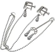 Adjustable Nipple Clamps With Chain, Nipple Clamp, Nipple Clips For Women Non Piercing Nipple Toy