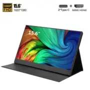 15.6“ USB 3.1 Type-C screen portable monitor for Ps4 Switch Xbox Huawei