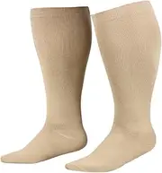 Plus Size Compression Socks for Women, Compression Socks for Women with Wide Calf Area, High Compression Stockings, Plus Size Compression Stockings, Extra Wide Calf Knee Socks for Fitness
