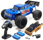 All Terrain Off-Road 4WD RC Car for Adults Boys, 40KM/H High Speed Electric Truck with Extra Shell, Aluminium Alloy Chassis, 2.4GHz Remote Control Racing Vehicle with 2 Rechargeable Batteries