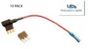 Precision Upfit -10 Micro3 Blade Fuse Inline Tap Holder & Fuses! Add A Circuit