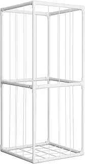 62.2x52.1x120.1cm Stuffed Animal Storage | Vertical Stuffed Animal Cage - Standing Organizer Display, Space-Saving Toy Zoo Storage, PVC Animals Zoo with Elastic Band