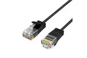 Simplecom Ultra Slim Flexible Cat6A UTP Ethernet Cable 0.5M - Black (CAE605)