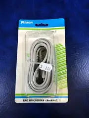 6 Ft. Multimedia Cable - 3.5 Stereo Plug - 2 RCA Plug