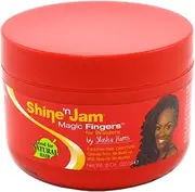 Shine N Jam Magic Fingers For Braiders Extra Firm Hold 8 Ounce (Pack of 3)