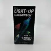 Protocol Light Up LED Badminton Shuttlecocks LED Goose Feather Cork Balls 4 Pcs