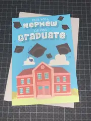 Hallmark Nephew Graduation Card: Be You Do What You Love Success Happiness Caps