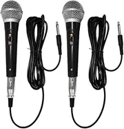 Roarrter Handheld Professional Wired Dynamic Microphone Clear Voice Mic for Music Performance