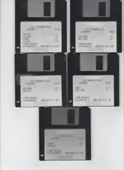 ENSONIQ EPS SOUND LIBRARY VOL #3 EPS / EPS16+ / ASR 10/88 (10) DISK SET