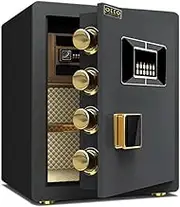 OTTO Electronic Safe Digital Security Box Home Office (Black)