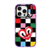 iPhone 16 Pro Impact Ring Stand Case MagSafe Compatible geometric check