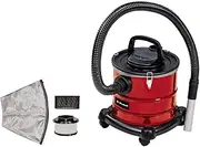 Einhell Ash Vacuum Cleaner TC-AV 1720 DW (1250 W, 175 mbar Power, Fine Dust Prefilter, 20 L, Hose and Aluminium Tube)