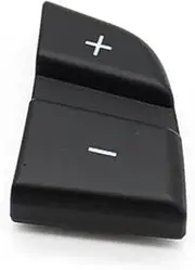 Pexorin Car Cruise Control Button, for F10 F11 F20 F22 F01 F02 F07 F25 F26 F15 F16 F30 F12 F13 F31 F34 F33 F06 Car Steering Wheel Button Control Switch Keys Car Steering Wheel Switch Kit(Black 9)