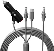 Car Igniter Adapter Cable | 100W Multifunctional Charger | Input DC Cord, Outdoor Plug and Play Accessories for Enhanced Connectivity and Performance