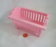 New! PLAYSKOOL Dollhouse Victorian Dollhouse CRIB for Loving Family ~ Pink