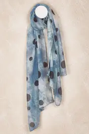 Polka Plot Scarf--IVY-SC5616