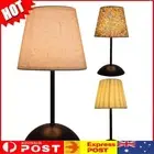 LED Table Lamp Metal Bedside Lamp Touch Control 3 Light Colors for Home Decor