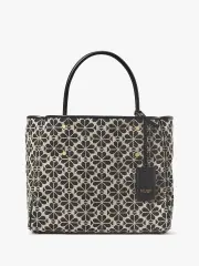 Spade Flower Jacquard Medium Everything Tote