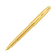 Sheaffer 100 Fountain Pen in PVD Gold - Fine Point - NEW in Box