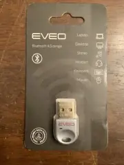EVEO Bluetooth 4.0 Dongle Adapter for Windows PC Stereo Headset Keyboard Mouse