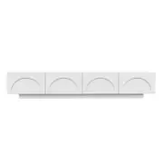 Archen 200cm Entertainment Unit with Drawers - White