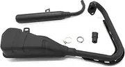 exhaust tip Muffler Exhaust Silencer Pipe Assembly Set Fit For Yamaha PW50 Peewee 50 Pit Dirt Bike Muffler Tail Throat