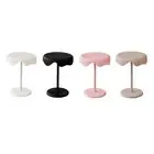 Small Round Side End Table Decor Martini Table for Bedroom Living Room Cabin
