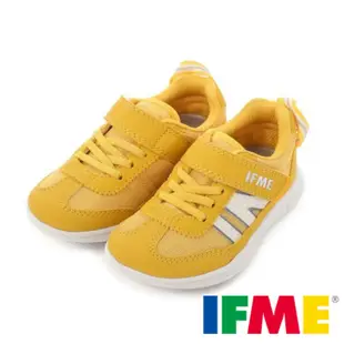 [正版公司貨-現貨]日本IFME 亮黃日出 透氣兒童機能運動鞋