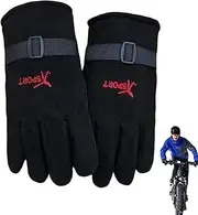 Winter Gloves - Warm Cycling Gloves, Cold Weather Gloves | Comfortable Winter Cycling Gloves, Winter Touch Screen Gloves for Men and Women, Cold Weather Gloves for Running