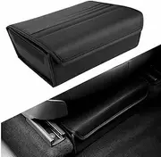 Under Seat Storage Box Organizer for Tesla Model Y 2020 2021 2022 Underseat Leather Folding Box Insert Tray Passenger Seat Drawer