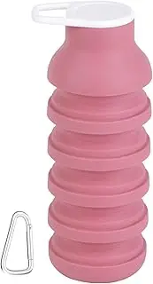 Folding Camping Cup - Silicone Coffee Cups | Expandable Drinking Bottle | 600ml Folding Food Grade Reusable Water Bottle for Travel Bike Camping Cruise Cycling Outdoor Walking Jogging Hiking