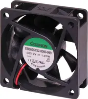 Sunon 24VDC 60mm Sleeve Type Cooling Fan EF60252S1-1000U-A99