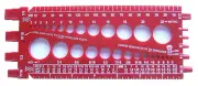Stainlesstown Nut Bolt Thread Gauge (Red)