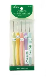 Clover lace needle "Amure" set 43-323
