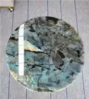 Labradorite Crystal Table Coffee & Side Table Top Home Decor, Gemstone Interior
