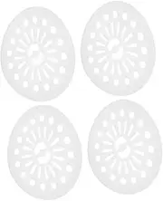 [PENIKOKO] 4 Pack Washing Machine Cover Plastic Cap for Automatic Washer 22cm Clothes Pressing Pad Washer Dryer Countertop Accessory